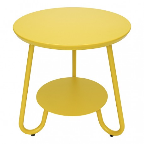 Столик stian, D50 см, желтый