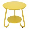 Столик stian, D50 см, желтый