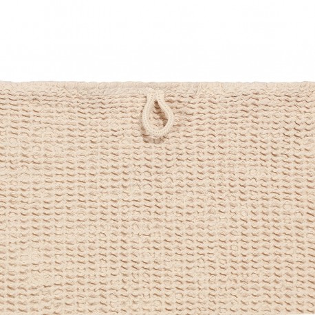 Полотенце банное из умягченной вафли кремового цвета из коллекции essential, 70x140 см