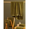 Полотенце банное оливкового цвета из коллекции essential, 70х140 см
