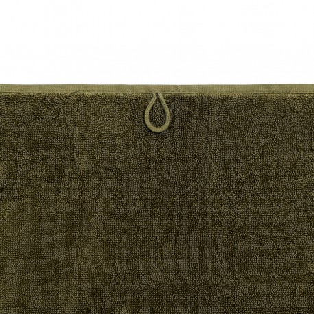 Полотенце банное оливкового цвета из коллекции essential, 90х150 см