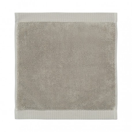 Полотенце для лица бежево-серого цвета из коллекции essential, 30х30 см