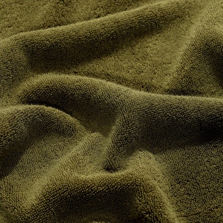 Полотенце для лица оливкового цвета из коллекции essential, 30х30 см