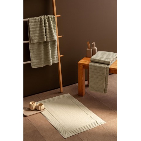 Полотенце для рук waves мятного цвета из коллекции essential, 50х90 см