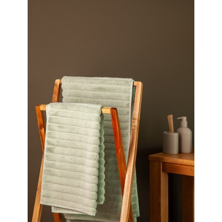Полотенце для рук waves мятного цвета из коллекции essential, 50х90 см
