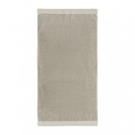 Полотенце для рук бежево-серого цвета из коллекции essential, 50х90 см