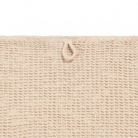 Полотенце для рук из умягченной вафли кремового цвета из коллекции essential, 50x90 см