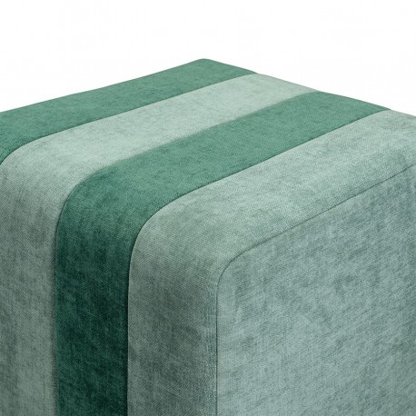 Пуф idar, шенилл, зеленый