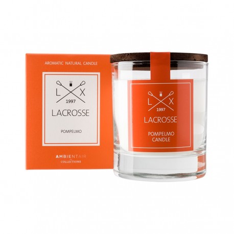 Свеча ароматическая lacrosse, pompelmo, 40 ч