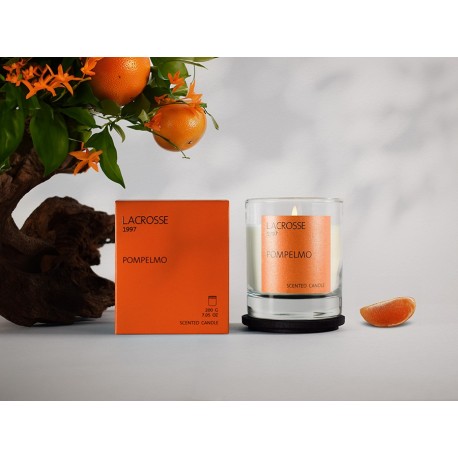 Свеча ароматическая lacrosse, pompelmo, 40 ч