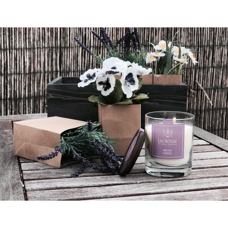 Свеча ароматическая lacrosse, orchid, 40 ч