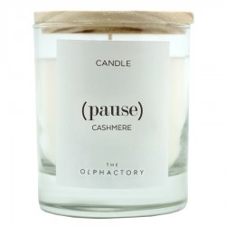 Свеча ароматическая the olphactory, pause, cashmere, 40 ч