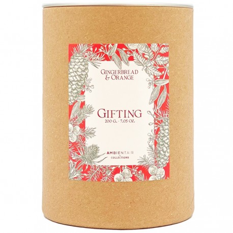 Свеча ароматическая gifting, gingerbread&orange, 40 ч