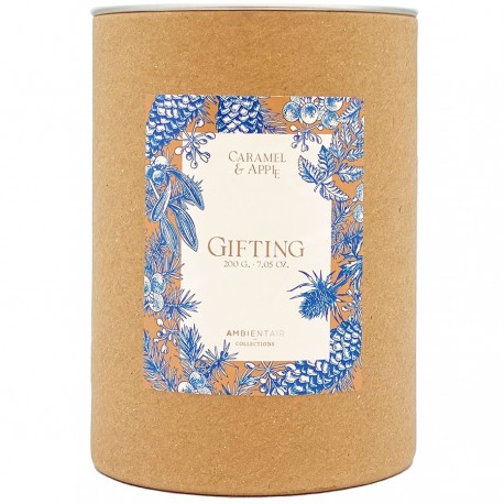Свеча ароматическая gifting, caramel&apple, 40 ч