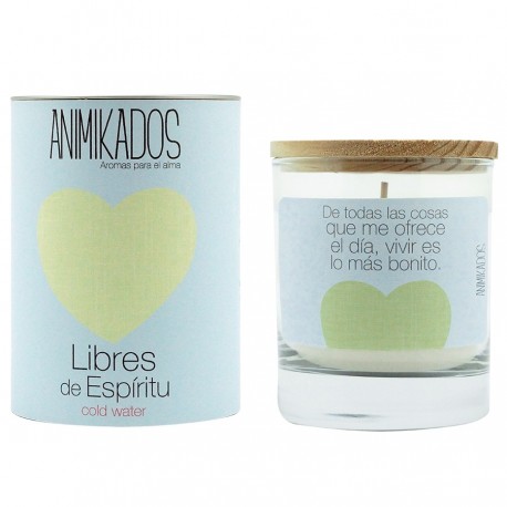 Свеча ароматическая animikados, dream catcher, Холодная вода, 40 ч.