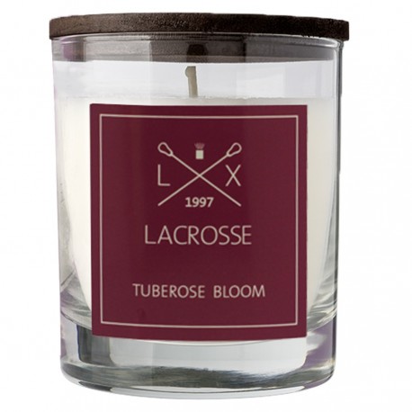Свеча ароматическая lacrosse, tuberose bloom, 40 ч