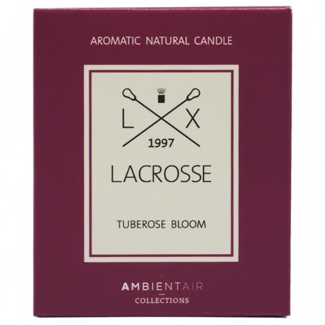 Свеча ароматическая lacrosse, tuberose bloom, 40 ч
