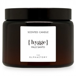 Свеча ароматическая the olphactory, hygge, palo santo, 60 ч