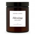 Свеча ароматическая the olphactory, blessing, dark amber, 30 ч