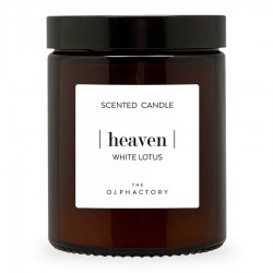 Свеча ароматическая the olphactory, heaven, white lotus, 30 ч