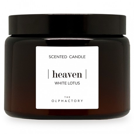 Свеча ароматическая the olphactory, heaven, white lotus, 60 ч