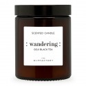Свеча ароматическая the olphactory, wandering, goji black tea, 30 ч