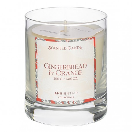 Свеча ароматическая gifting, gingerbread&orange (новая), 40 ч