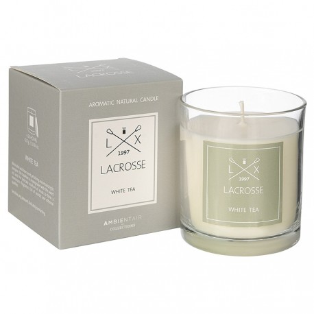 Свеча ароматическая lacrosse, white tea (новая), 60 ч
