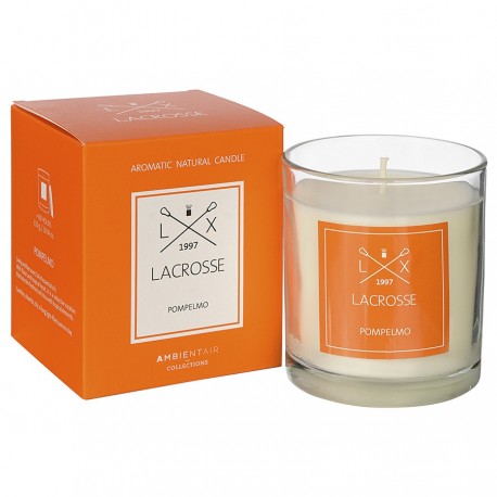 Свеча ароматическая lacrosse, pompelmo (новая), 60 ч