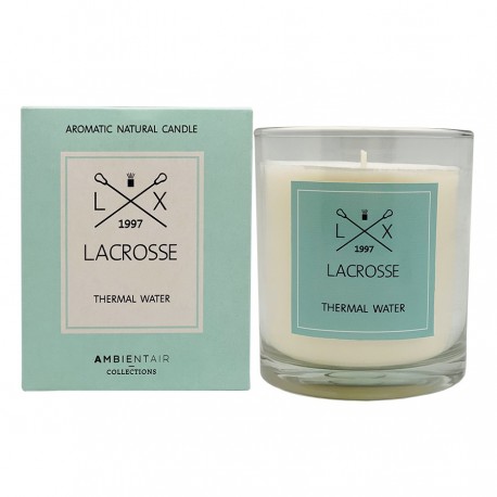 Свеча ароматическая lacrosse, thermal water (новая), 60 ч