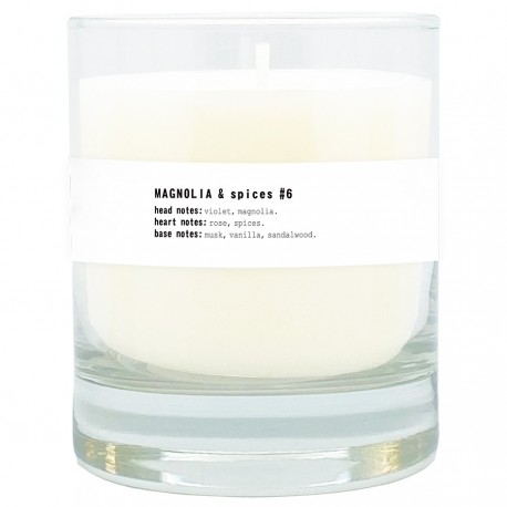Свеча ароматическая lab co, magnolia&spices, 40 ч