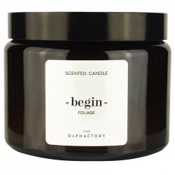 Свеча ароматическая the olphactory, begin, foliage, 60 ч