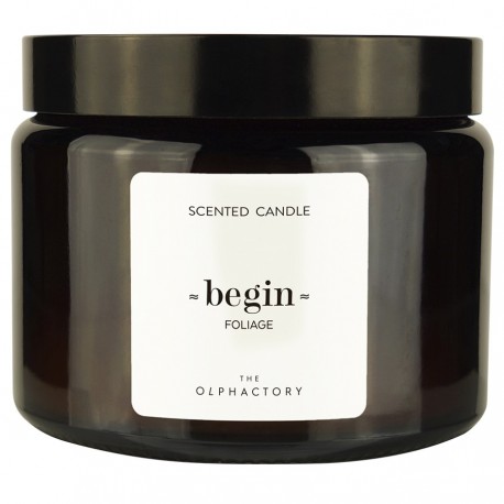 Свеча ароматическая the olphactory, begin, foliage, 60 ч