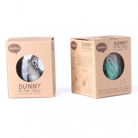 Держатель для скрепок bunny in the field