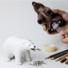 Диспенсер для скотча teddy bear, коричневый