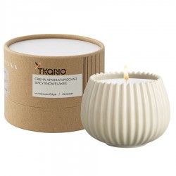 Свеча ароматическая spicy snowflakes из коллекции edge, бежевый, 30 ч