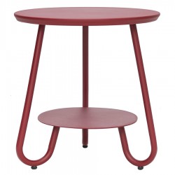 Столик stian, D50 см, красный