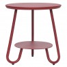 Столик stian, D50 см, красный