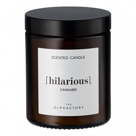 Свеча ароматическая the olphactory, hilarious, cannabis, 30 ч