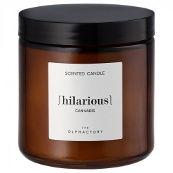 Свеча ароматическая the olphactory, hilarious, cannabis, 60 ч