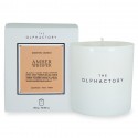 Свеча ароматическая the olphactory, white insignia, amber whisper, 60 ч