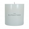 Свеча ароматическая the olphactory, white insignia, amber whisper, 60 ч