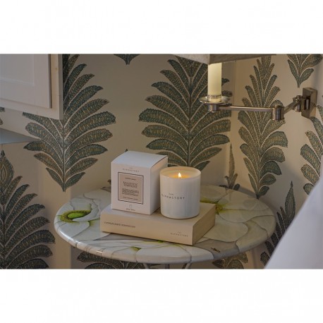 Свеча ароматическая the olphactory, white insignia, majestic symphony, 60 ч