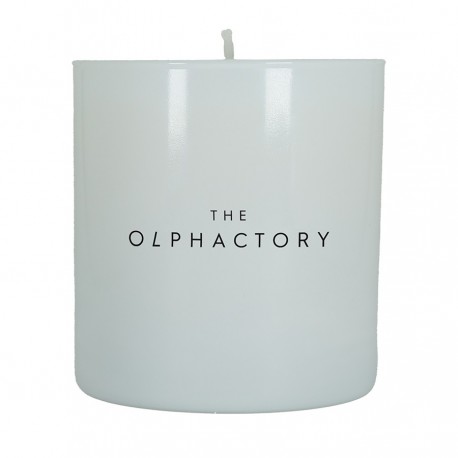 Свеча ароматическая the olphactory, white insignia, musk silhouette, 60 ч