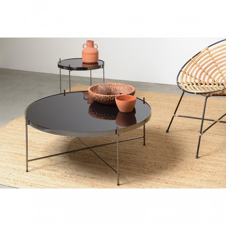 Столик josen, D43 см, черный