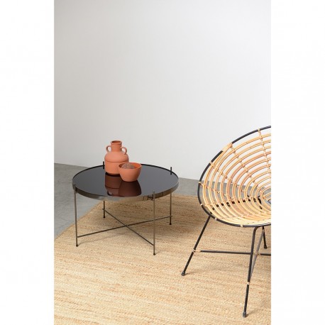 Столик josen, D64 см, черный