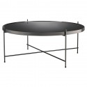 Столик josen, D85 см, черный