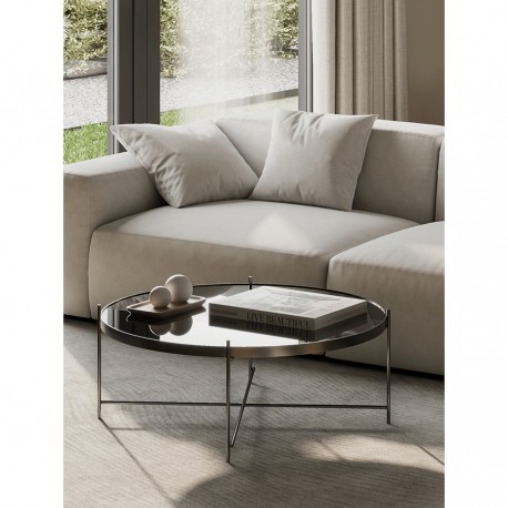 Столик josen, D85 см, черный