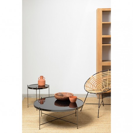 Столик josen, D85 см, черный