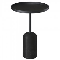 Столик кофейный lars, D40 см, черный